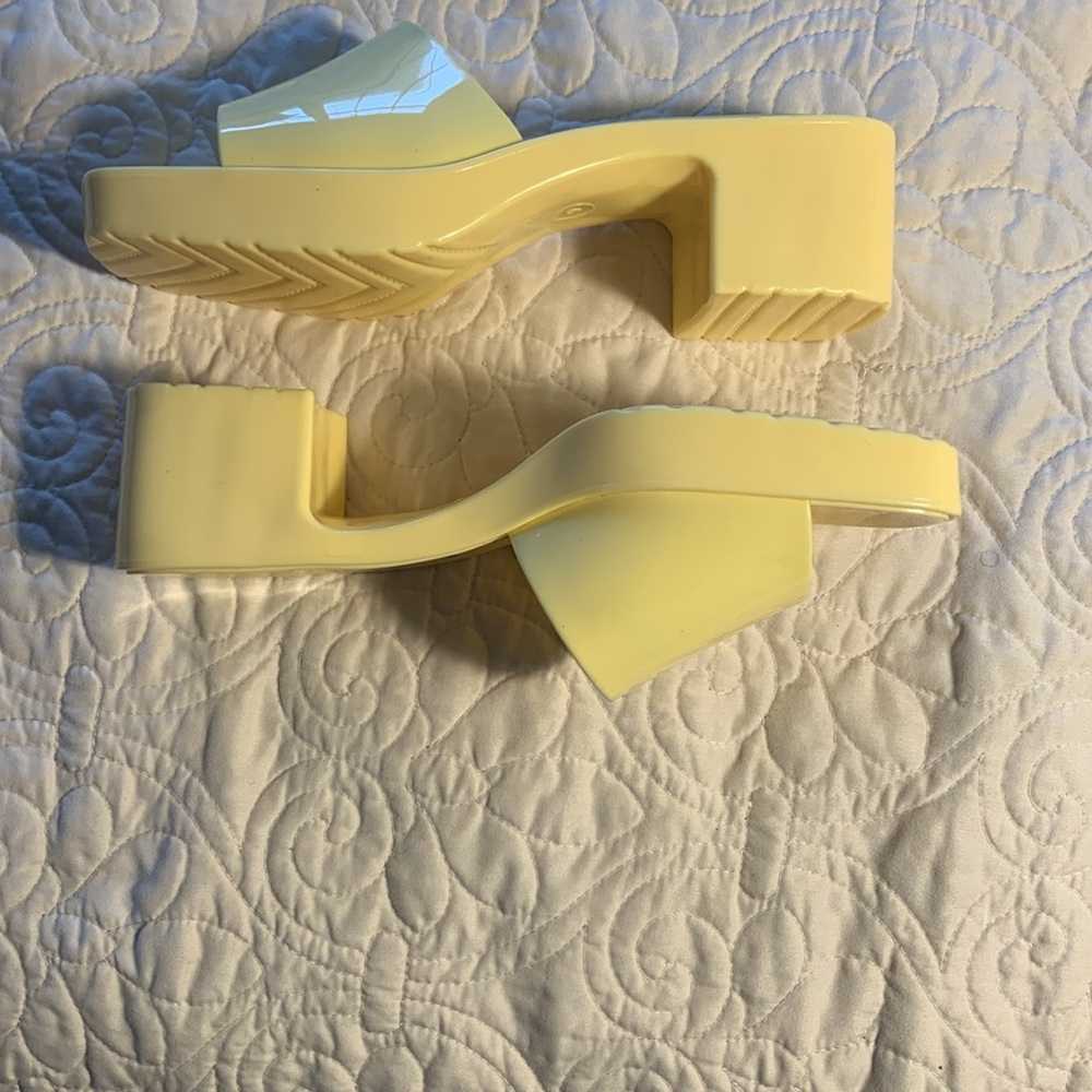 Beach by Matisse Platform Jelly slide sandals size 9 - Picture 6 of 10